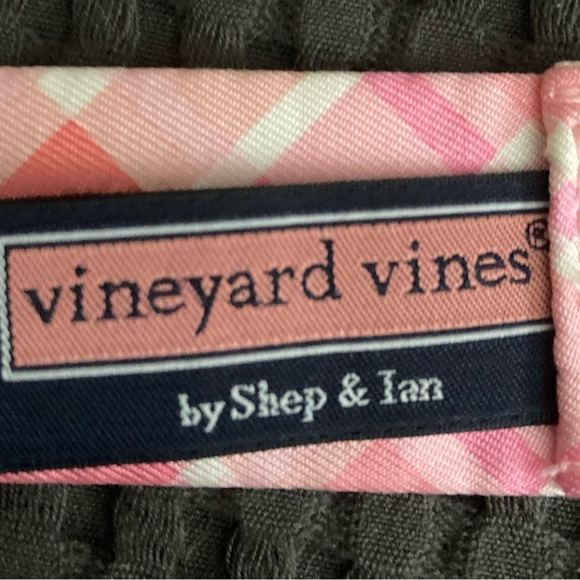 Vineyard Vines Pink Plaid Cloth D-Ring Belt size Small - Picture 4 of 5